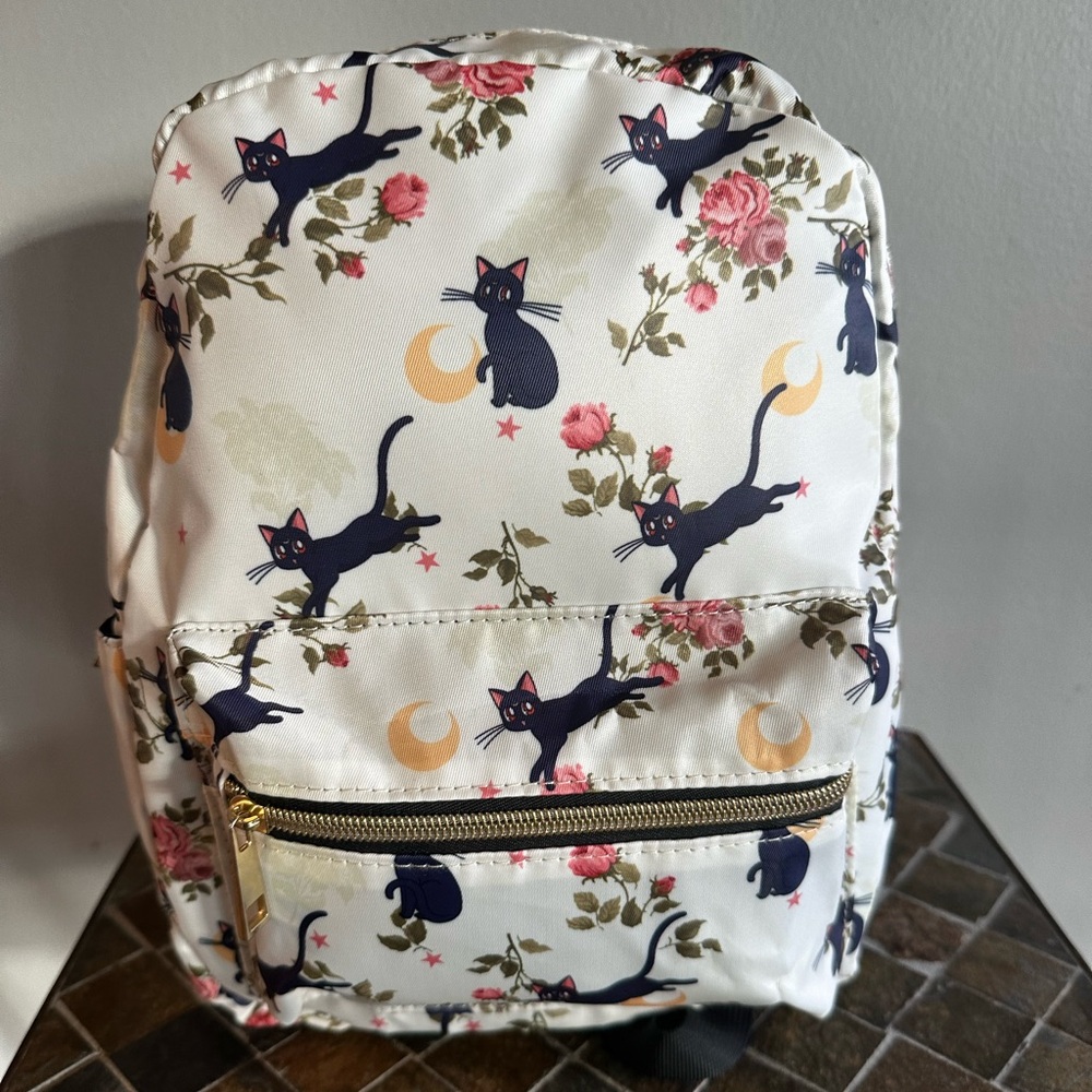 New mini backpack cats themed